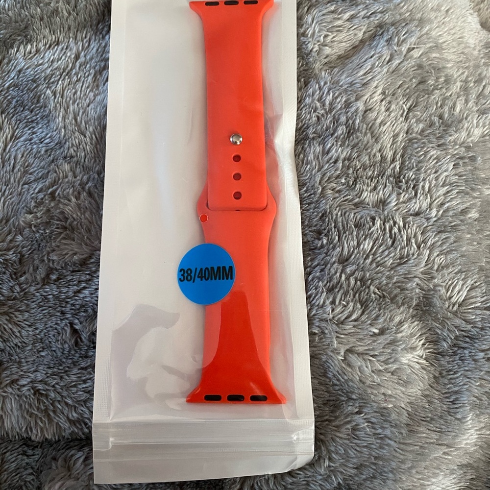 Silicone Apple Watch bands